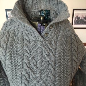 Ralph Lauren hand knit sweater